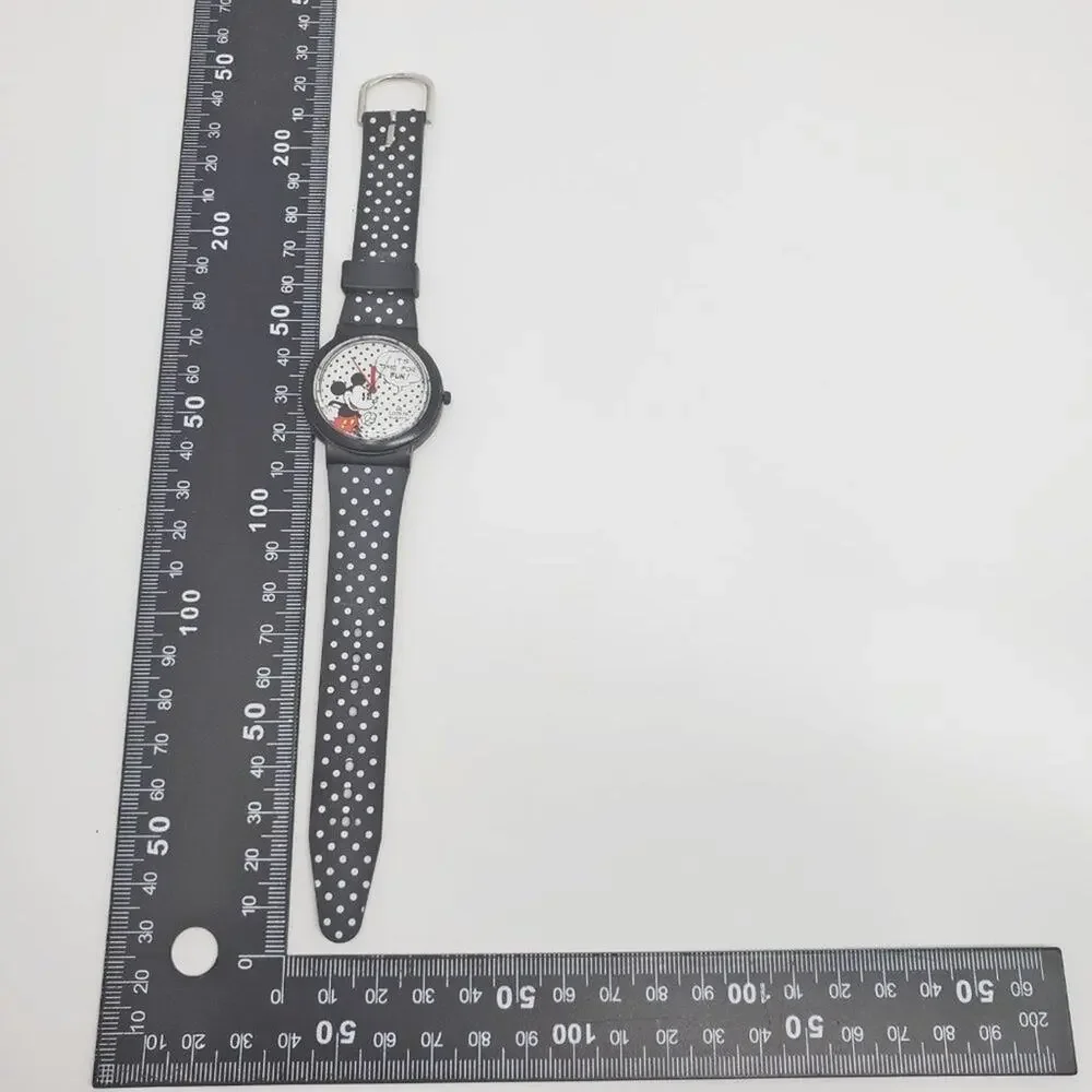 Vintage Disney X Lorus Mickey Mouse Polka dot  Watch